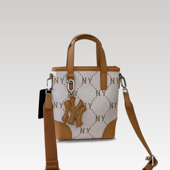 mlb 老花新款托特菜篮子包