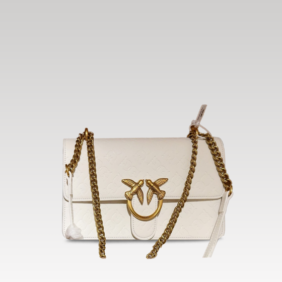 Pinko Classic embossed and patterned Dionyx Swallow Bag