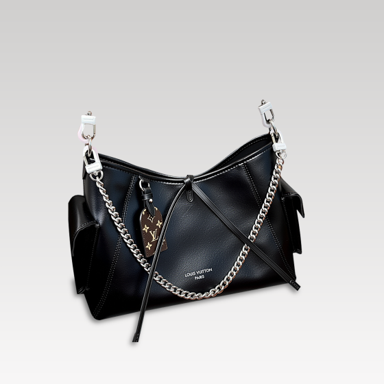 The new black lv commuting bag