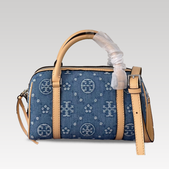 Tory burch Denim Pillow Bag