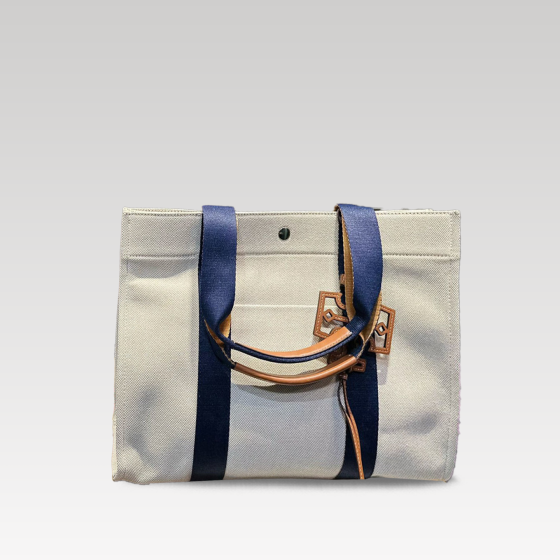 Tory Burch canvas tote bag