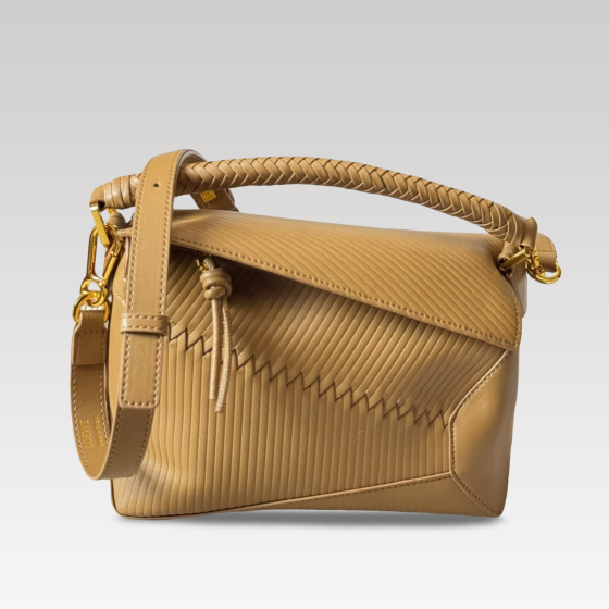 Loewe\'s new color jigsaw puzzle crossbody bag