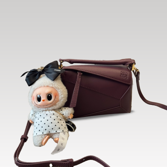 Roewe Napa calfskin geometric bag