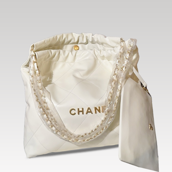 香奈儿 羊皮纹垃圾袋